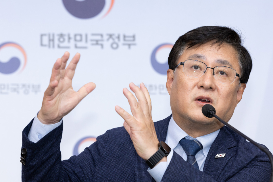 김성환 기후에너지환경부 장관. 기후에너지환경부 제공