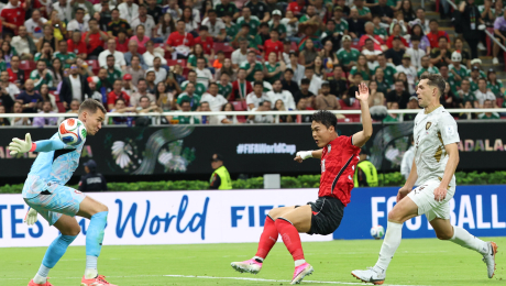 ‘박지성 원픽’ 오현규 역전골 작렬…한국, 체코에 2-1 리드 [북중미 월드컵]