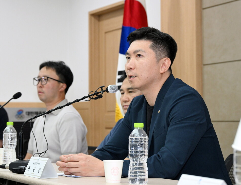 유승민 대한체육회장. 대한체육회 제공