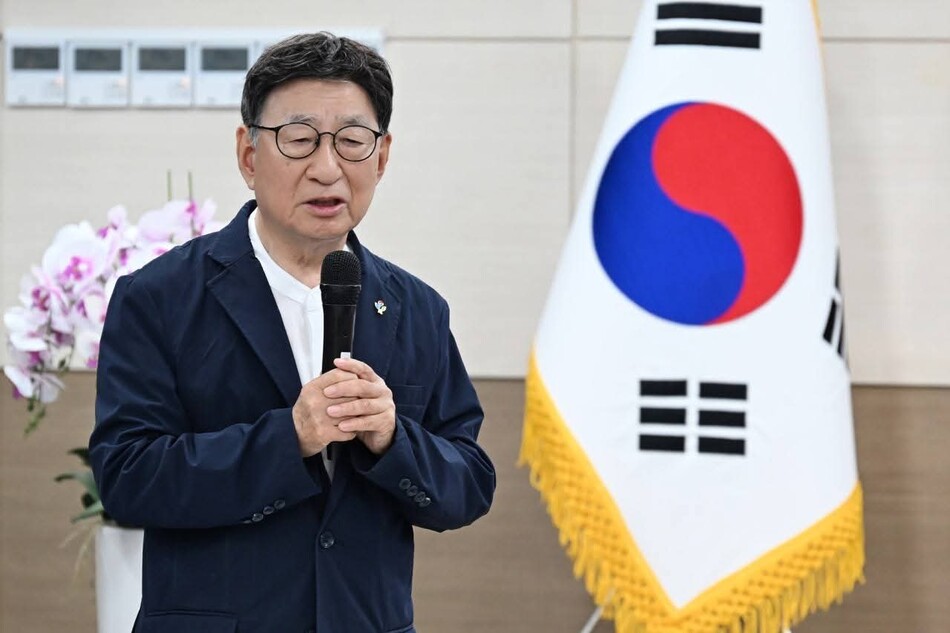 김영기 중구다움 비전위원장이 16일 출범식에서 