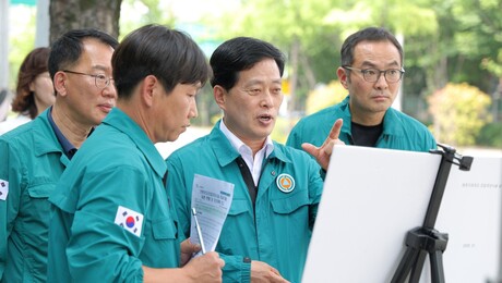 주말에도 쉬지 않았다…이근수 북구청장 “빗물보다 빠르게”