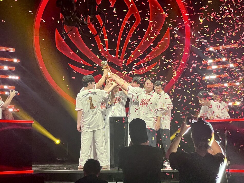 대전 DCC에서 열린 ‘2026 미드 시즌 인비테이셔널‘ 우승 축하 모습. 대전시