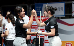 우리금융, 하림 꺾고 PBA 팀리그 1R 우승하며 ‘PS 진출’…강민구 MVP